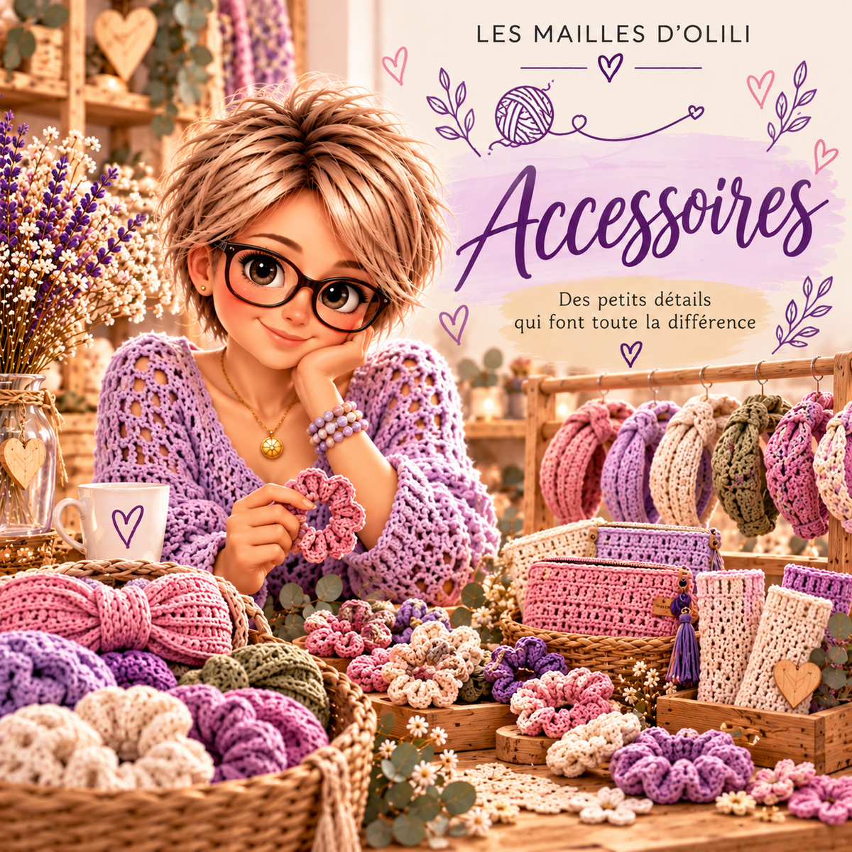 🎀 Accessoires au crochet