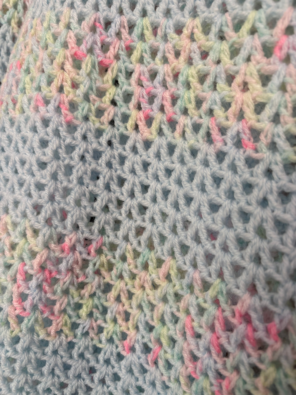 ☁️ Pull Céleste - Fait main au crochet