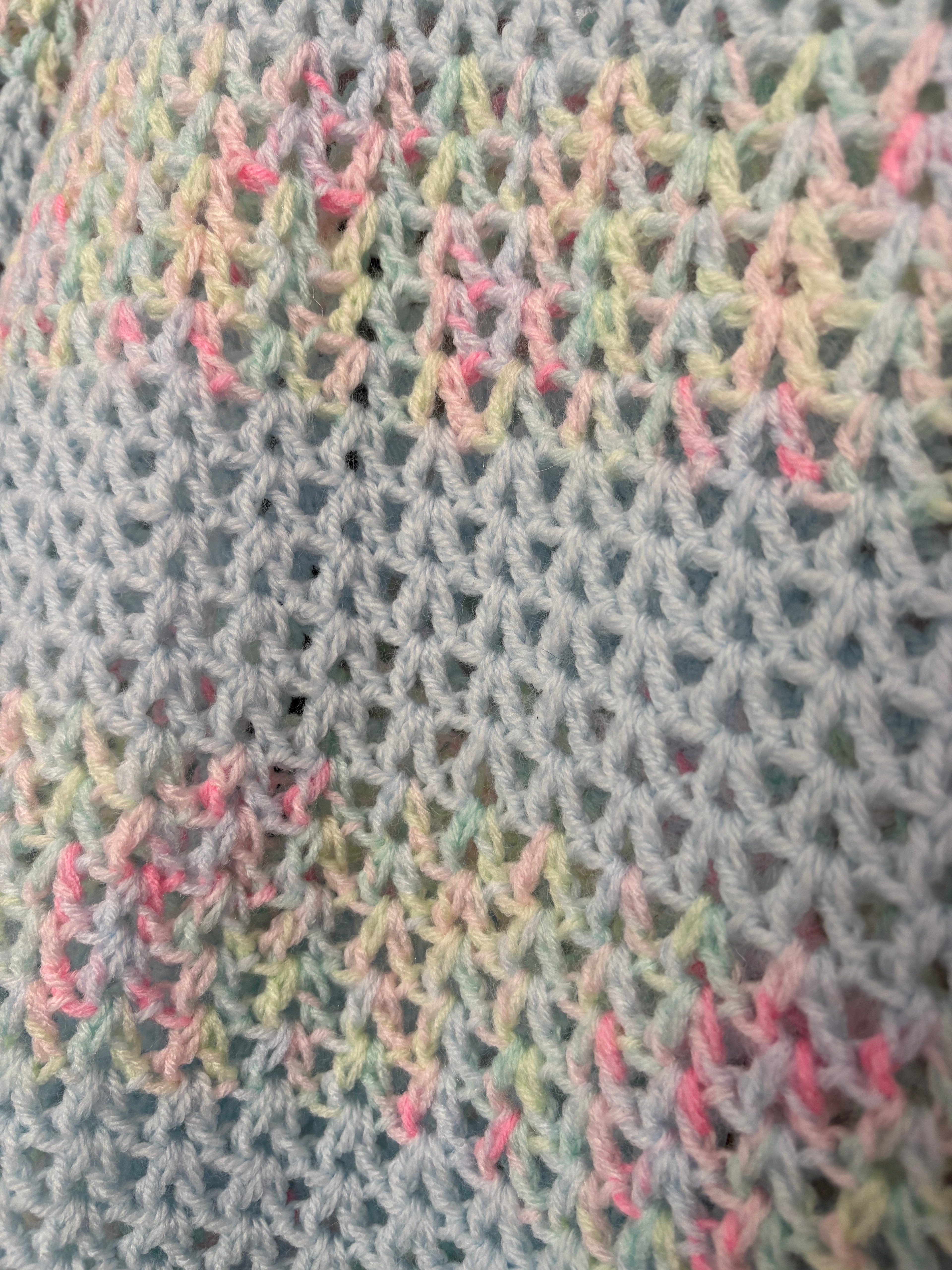 ☁️ Pull Céleste - Fait main au crochet