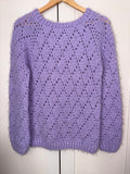🪻Pull Lavande - Fait main au crochet