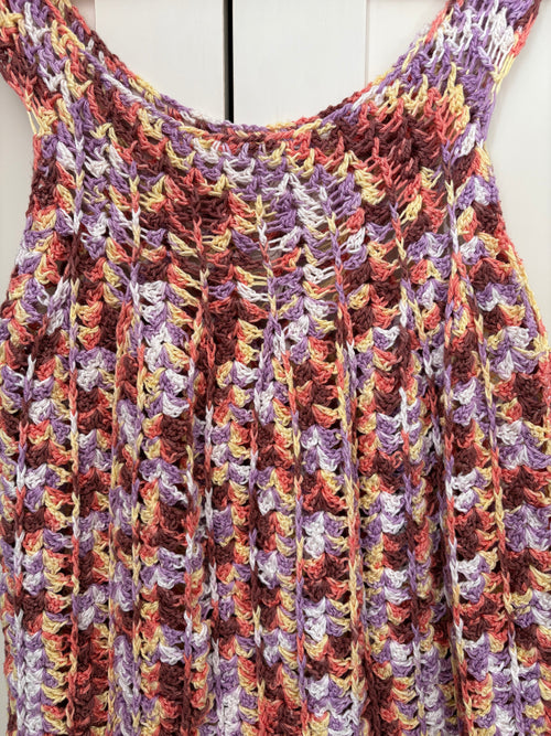 🌅 Débardeur Soléa - Fait main au crochet