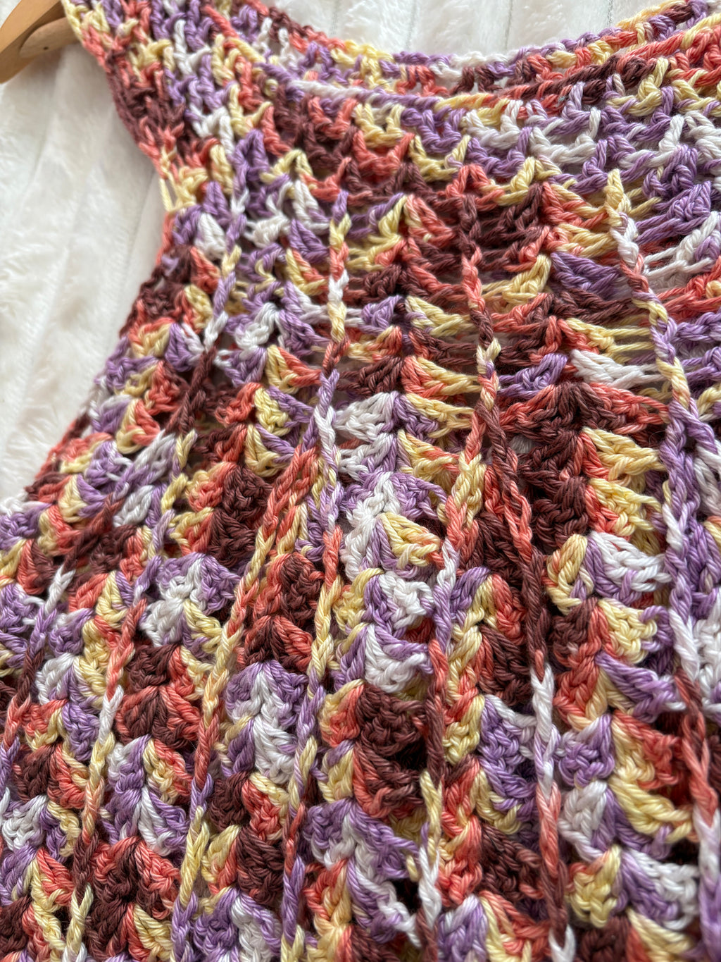 🌅 Débardeur Soléa - Fait main au crochet