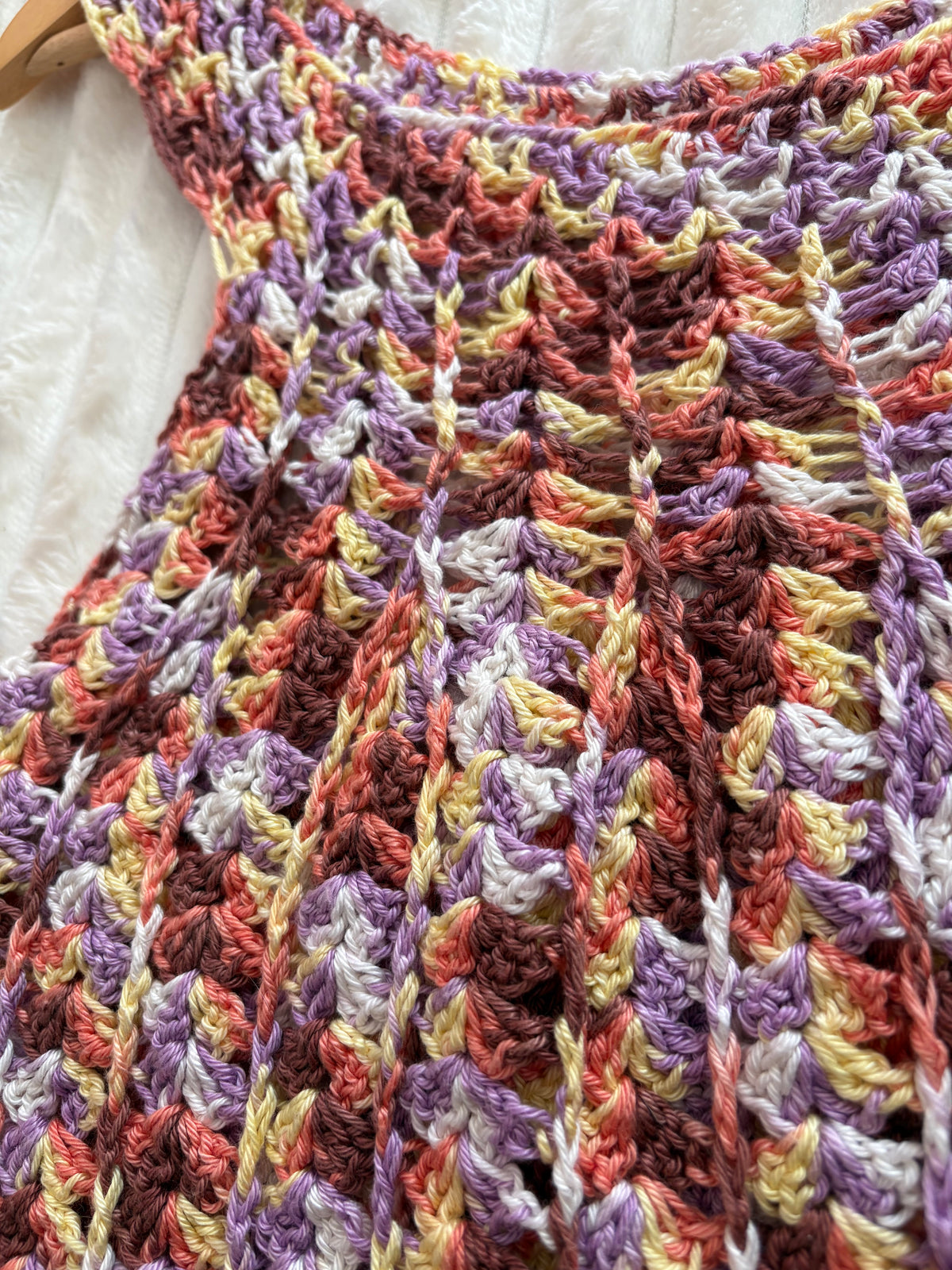 🌅 Débardeur Soléa - Fait main au crochet