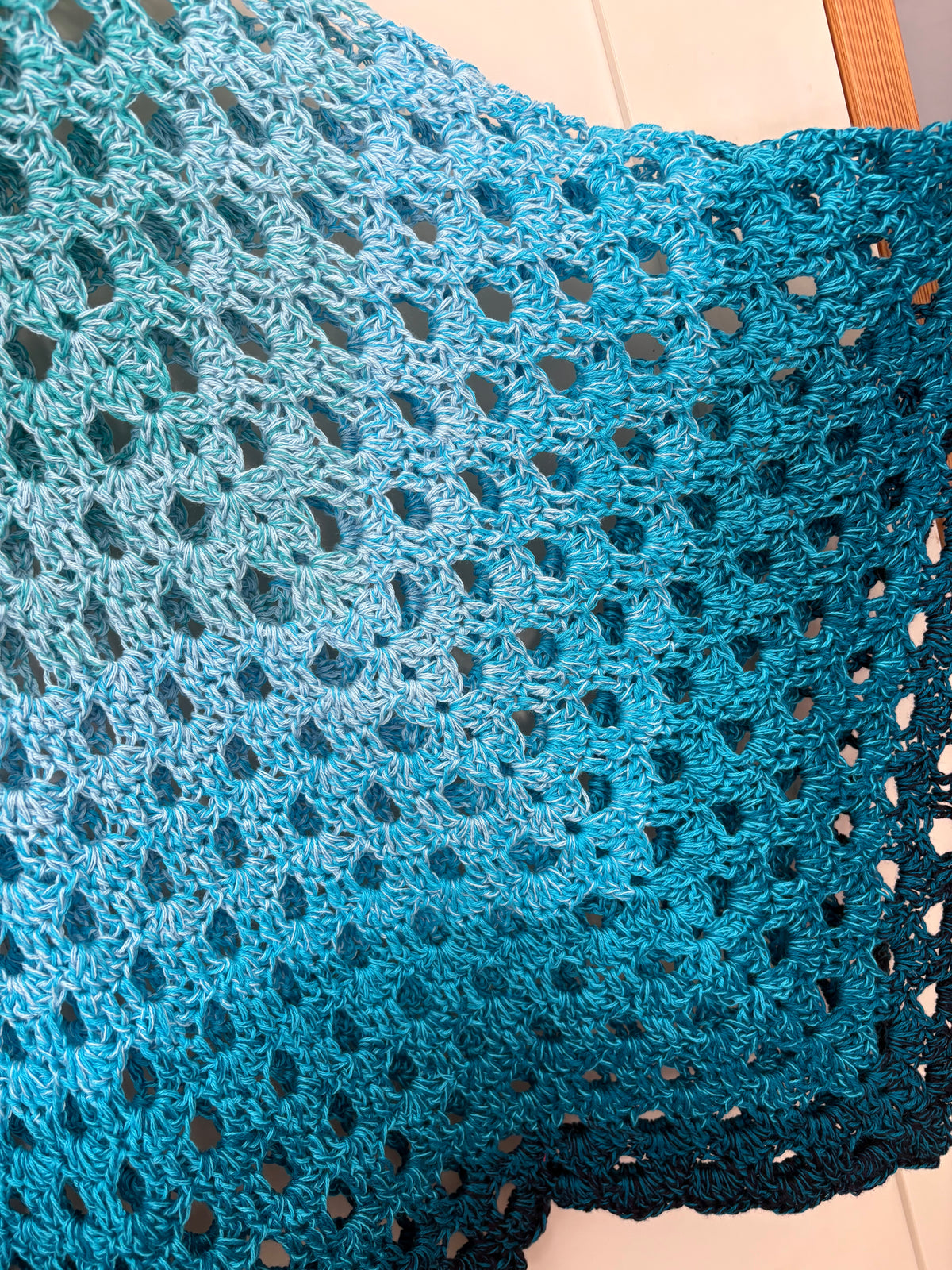 🐚 Top Lagune - Fait main au crochet