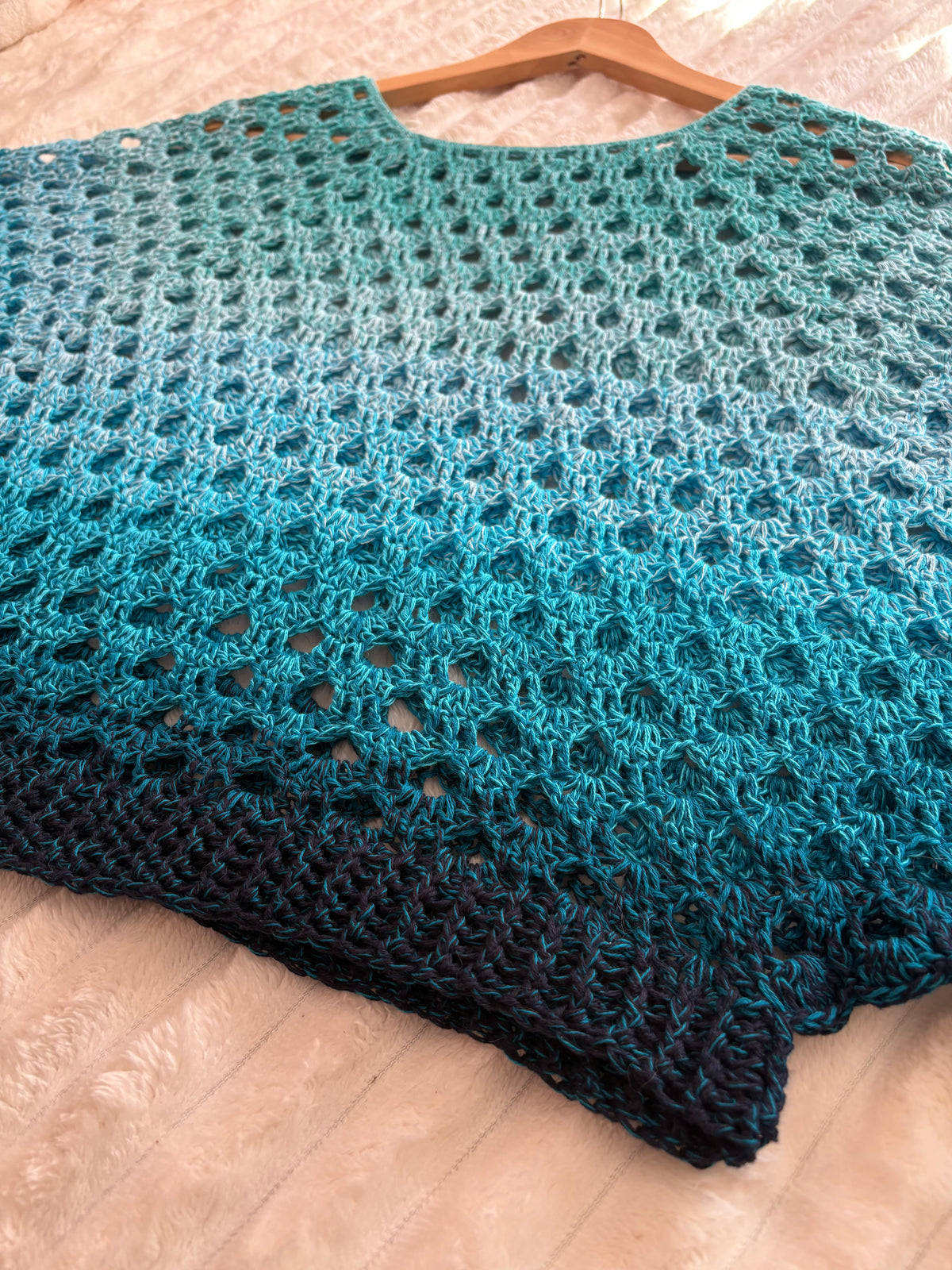 🐚 Top Lagune - Fait main au crochet
