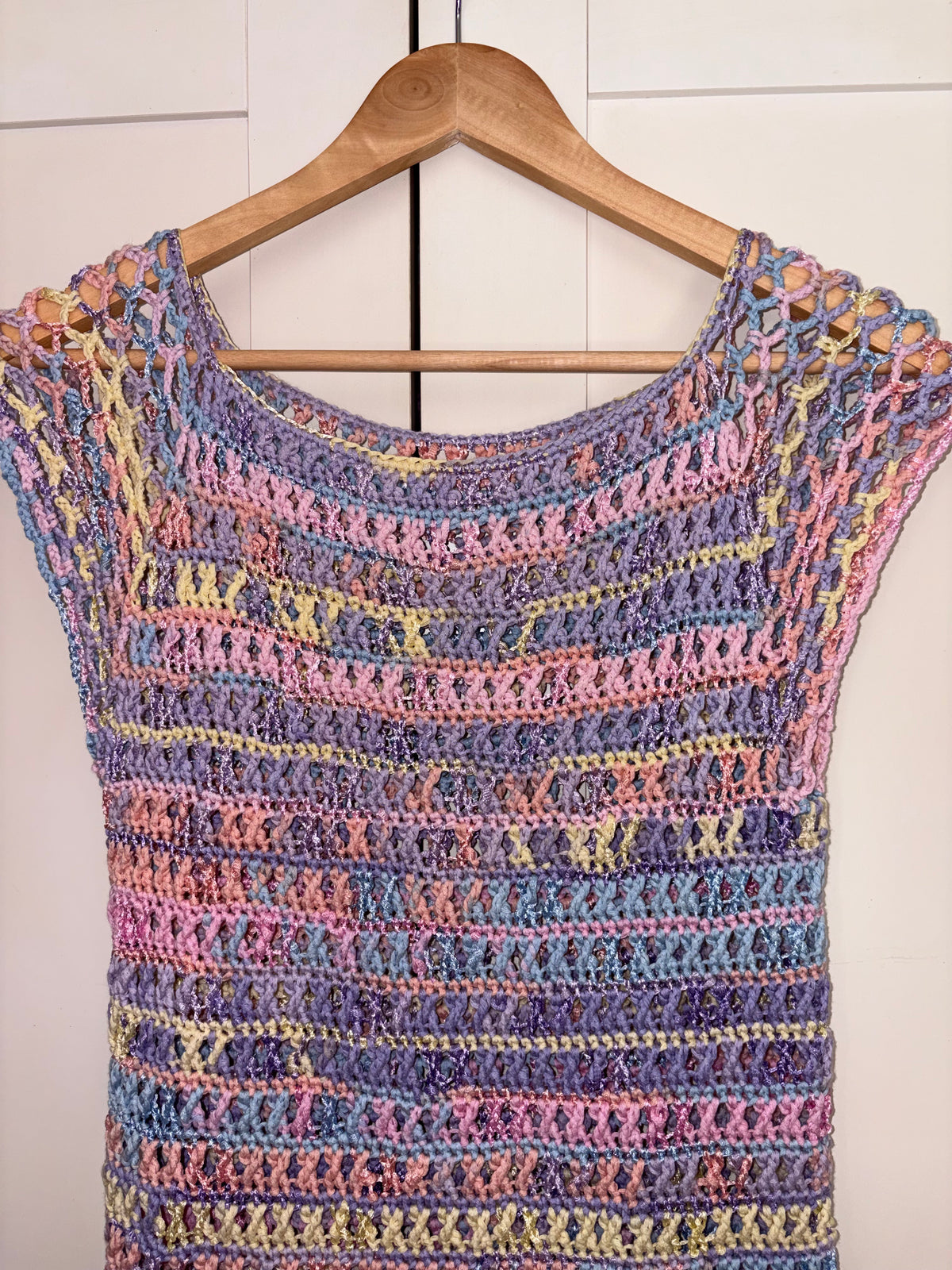 🌸 Top Iris - Fait main au crochet