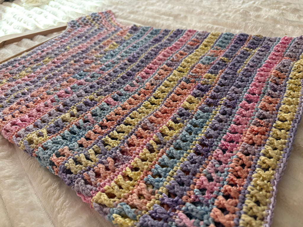 🌸 Top Iris - Fait main au crochet
