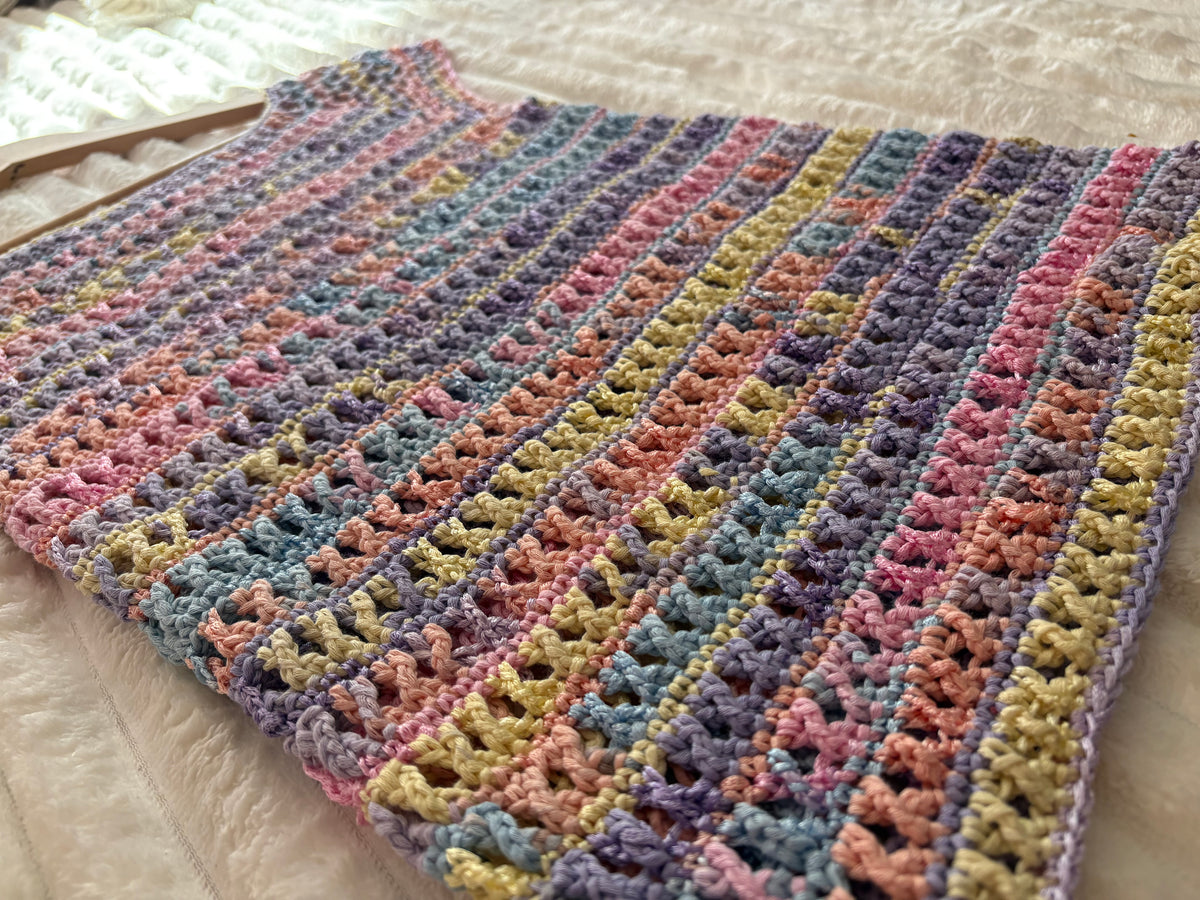 🌸 Top Iris - Fait main au crochet