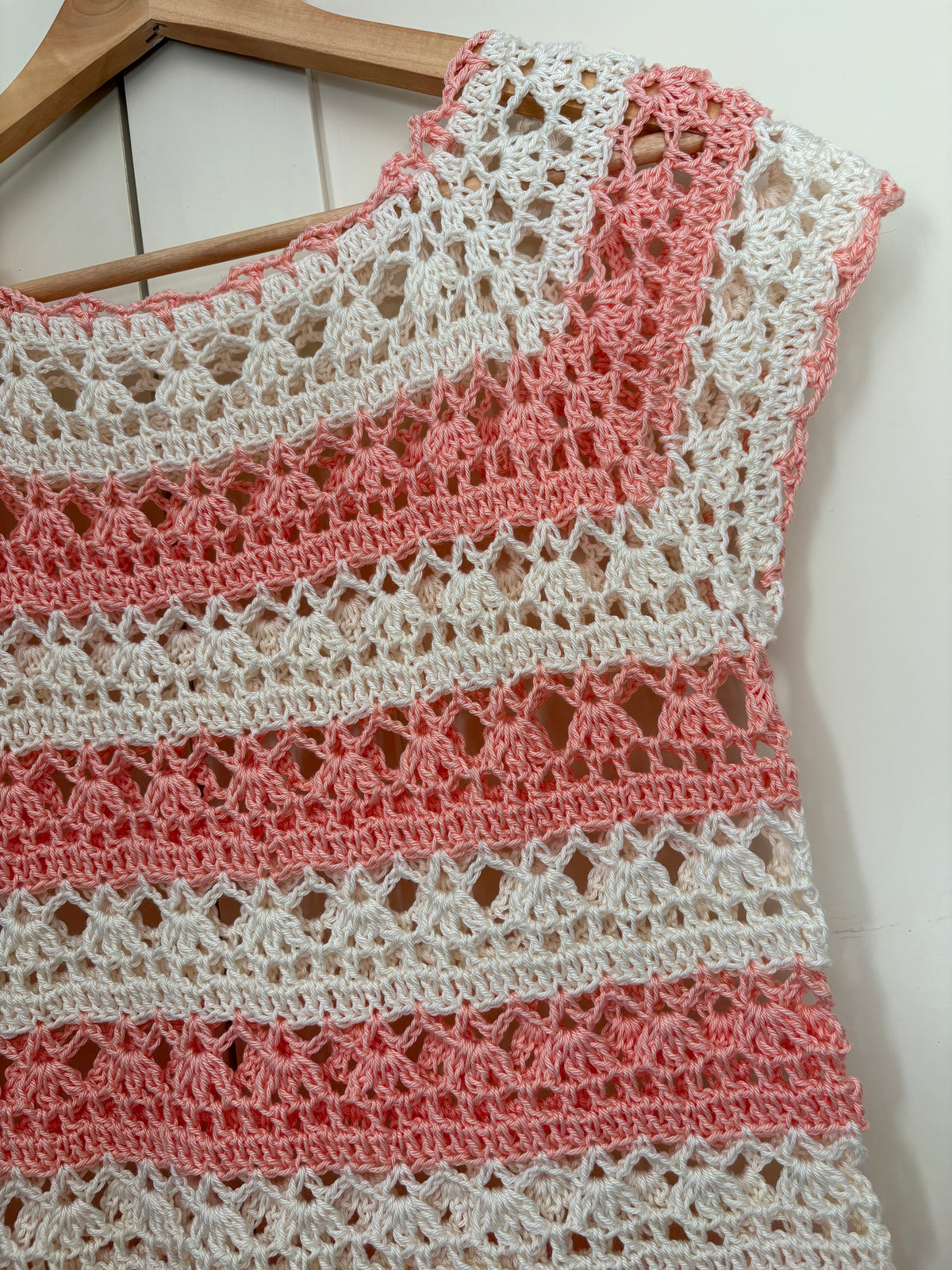 🍬 Top Candy - Fait main au crochet