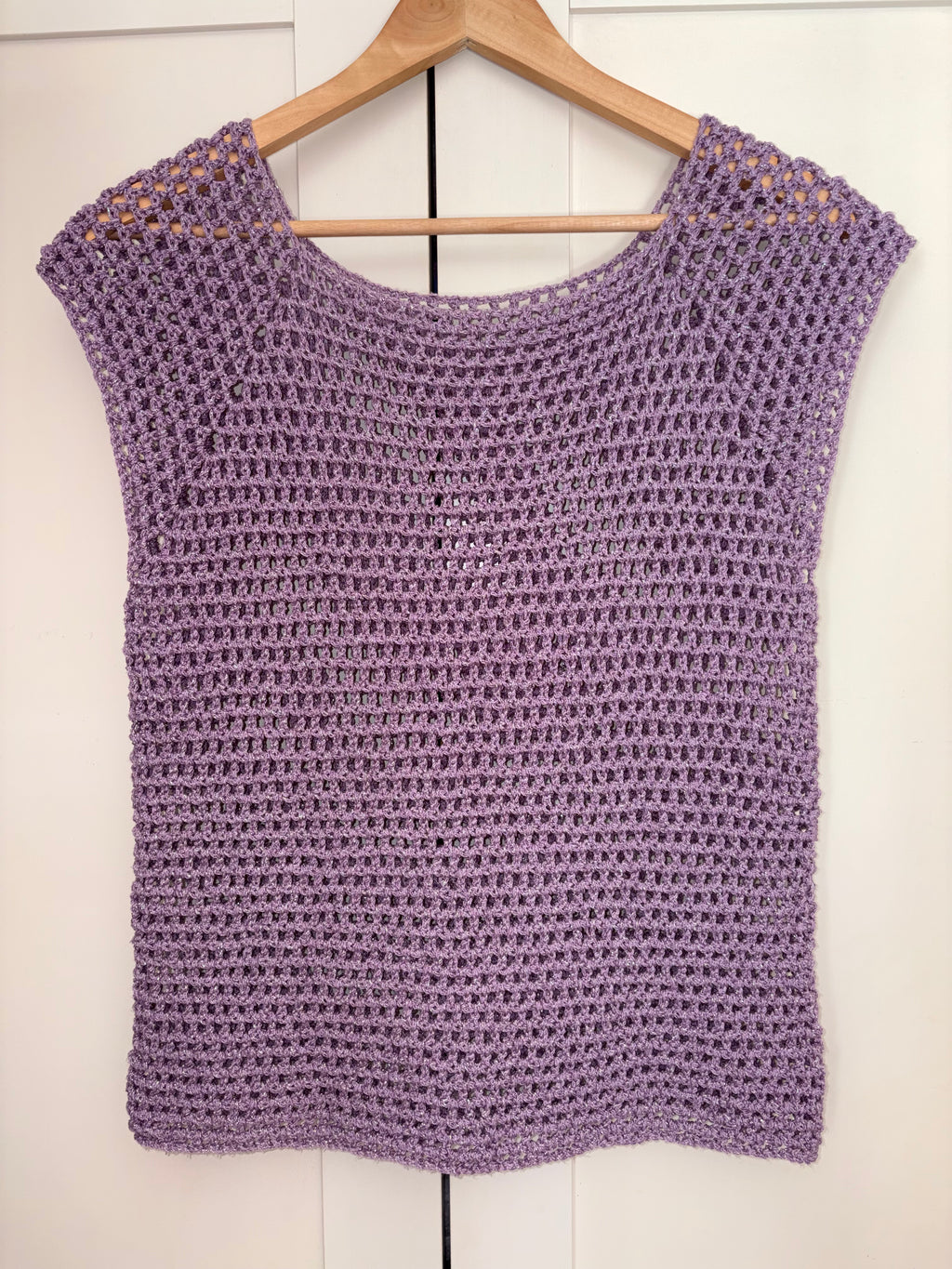 ✨ Top Améthyste - Fait main au crochet