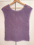 ✨ Top Améthyste - Fait main au crochet