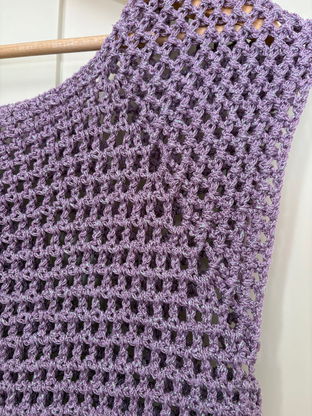 ✨ Top Améthyste - Fait main au crochet