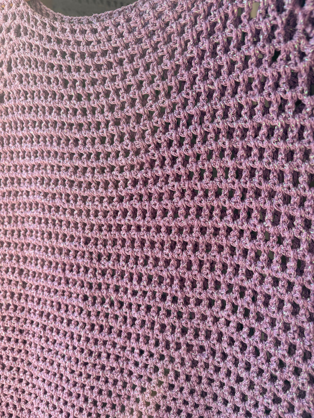✨ Top Améthyste - Fait main au crochet