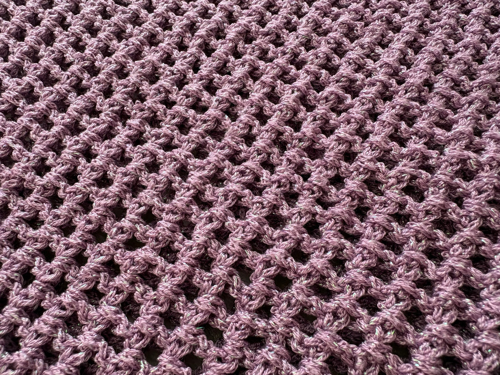 ✨ Top Améthyste - Fait main au crochet