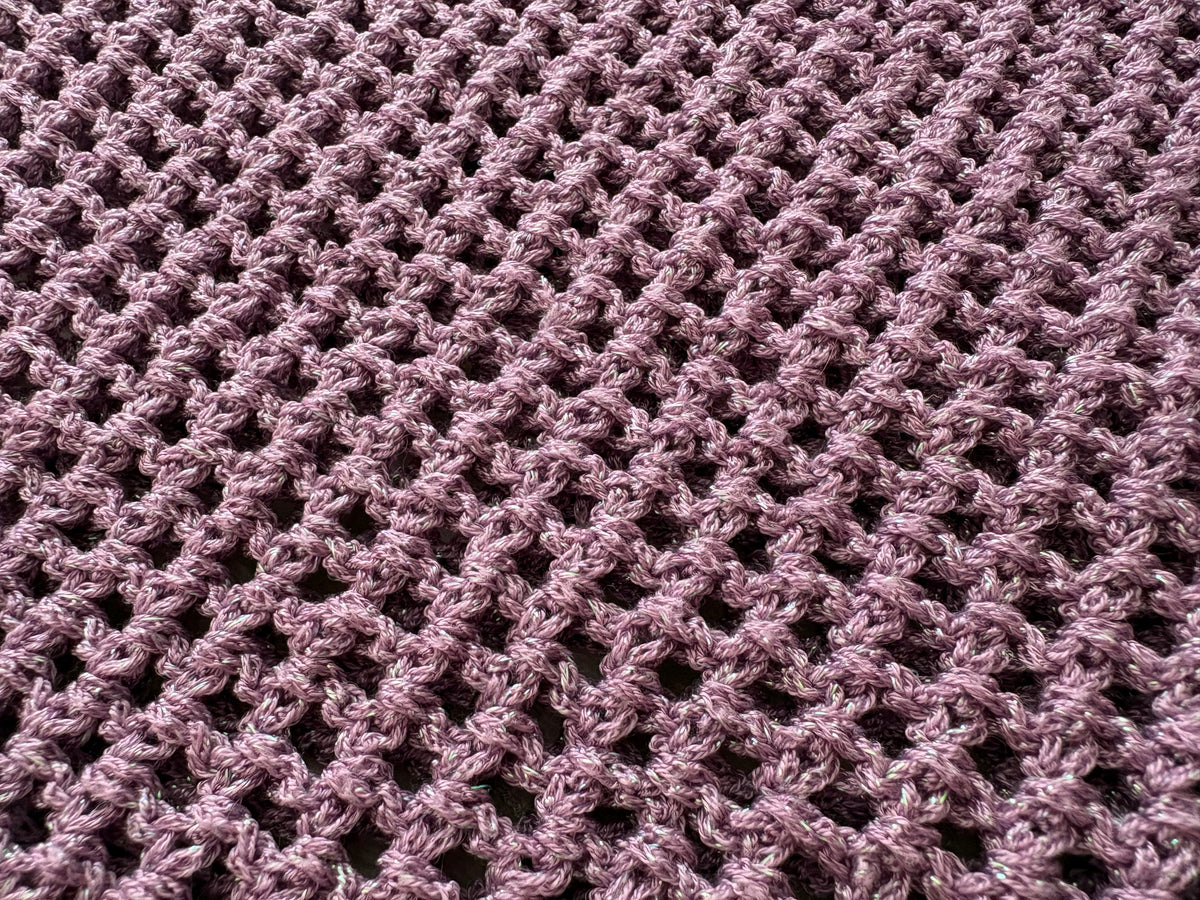 ✨ Top Améthyste - Fait main au crochet