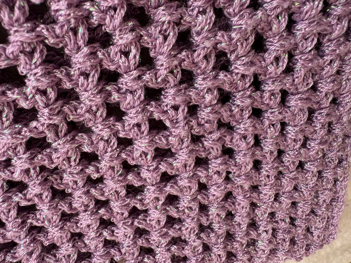 ✨ Top Améthyste - Fait main au crochet