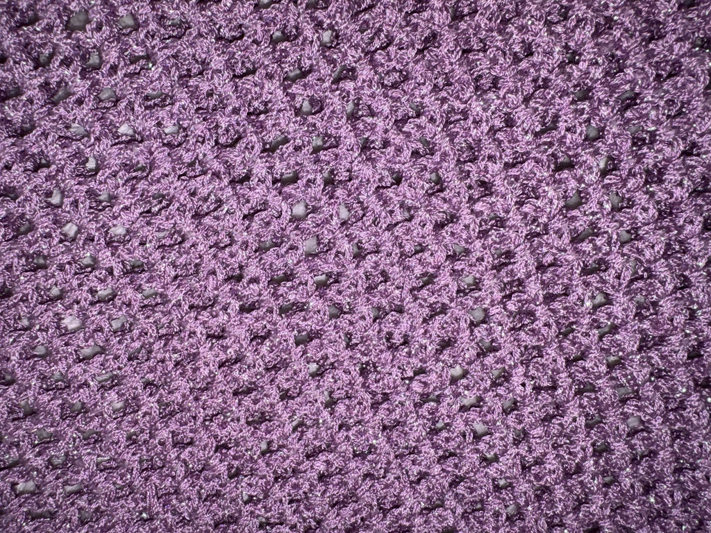✨ Top Améthyste - Fait main au crochet