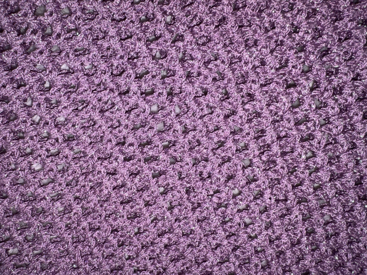 ✨ Top Améthyste - Fait main au crochet