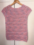 🩷 Top Guimauve - Fait main au crochet