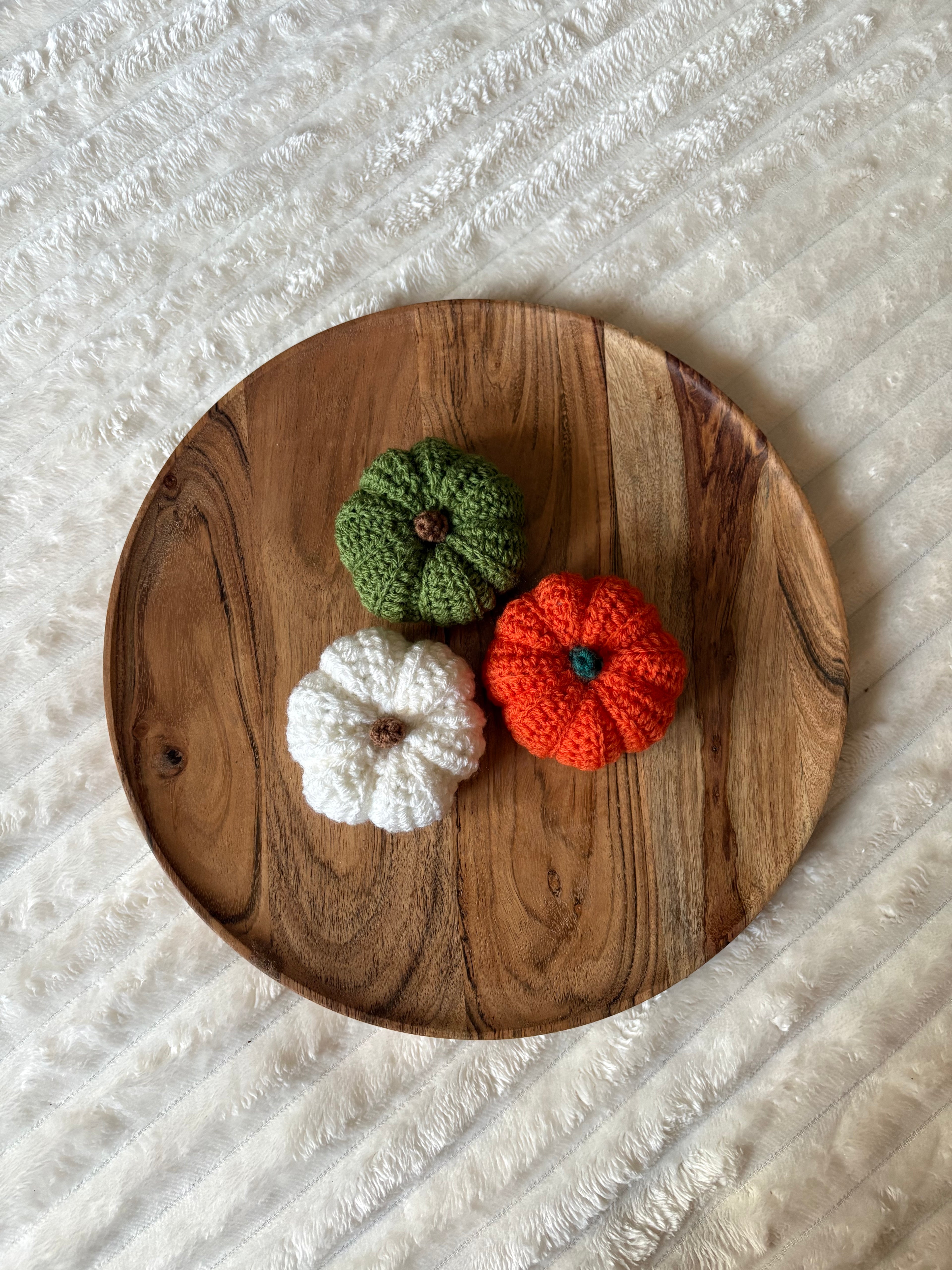 🎃 Citrouille décorative au crochet - Fait Main