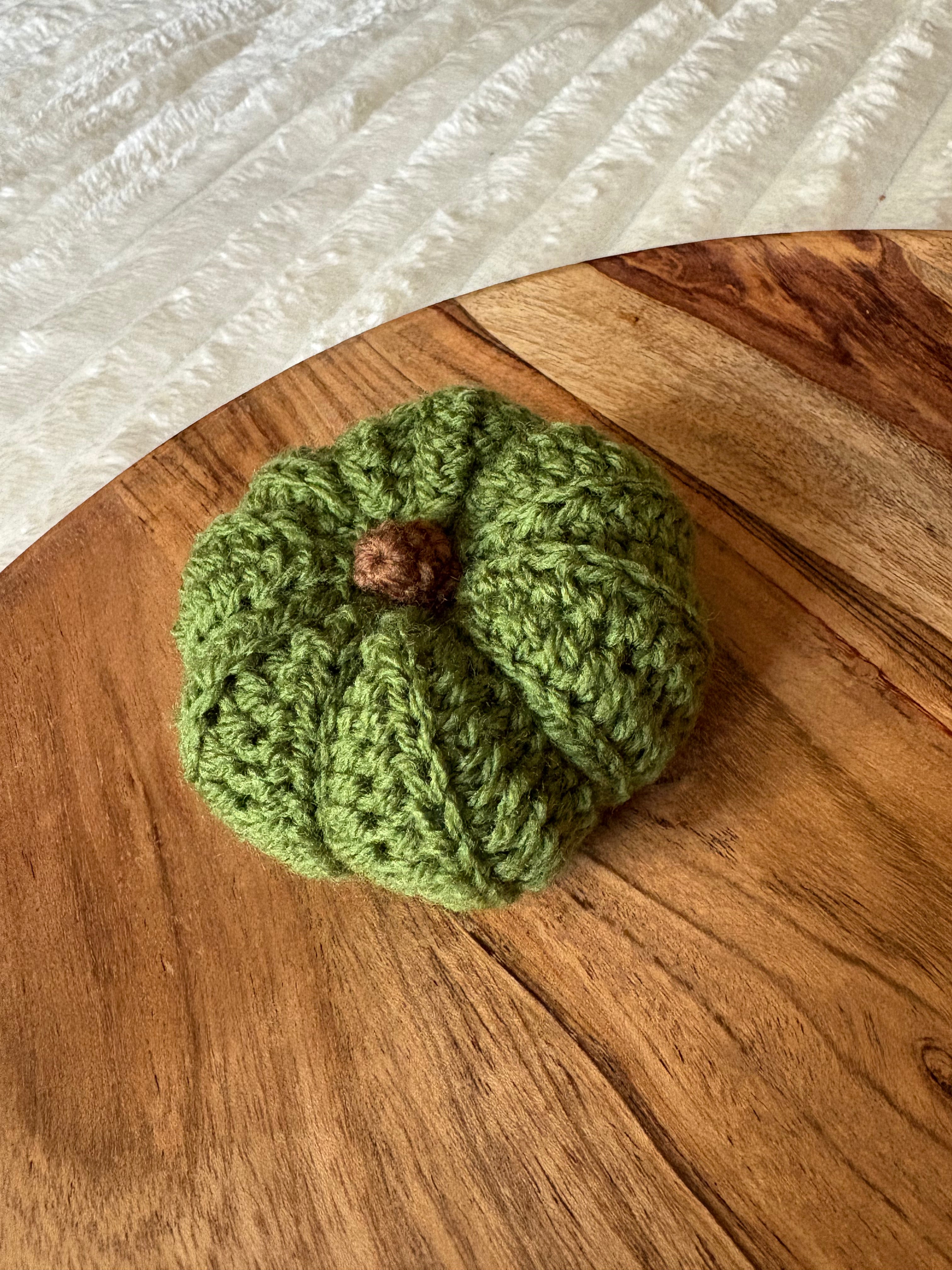 🎃 Citrouille décorative au crochet - Fait Main