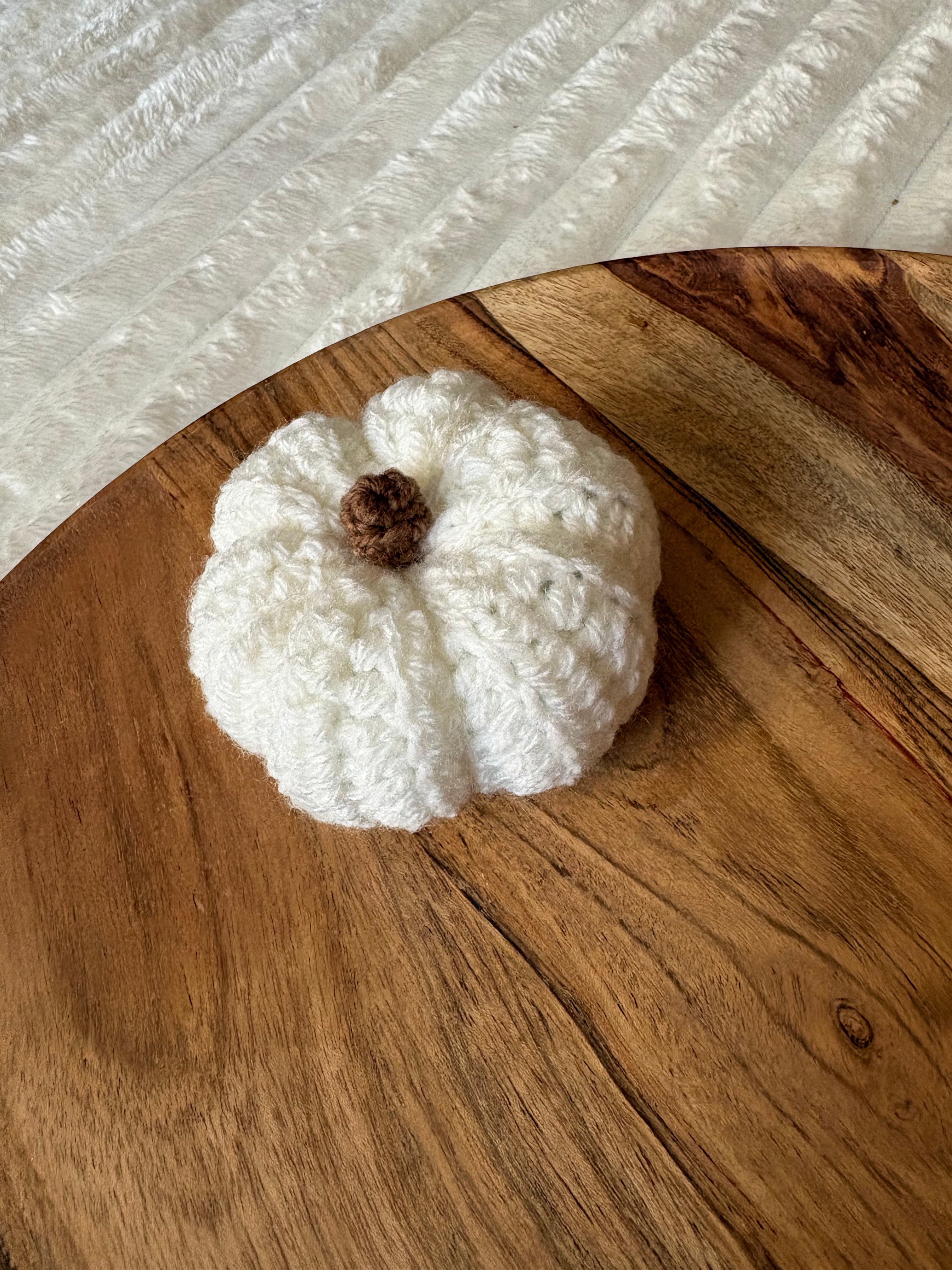 🎃 Citrouille décorative au crochet - Fait Main